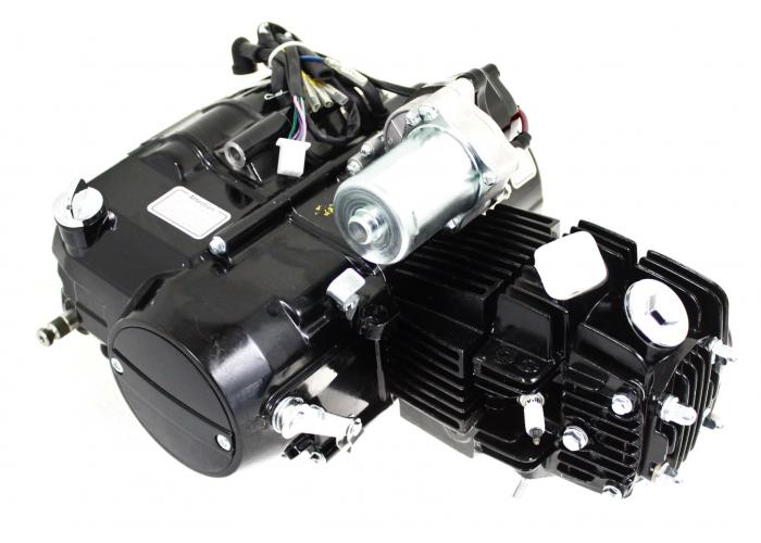 Motor complet JH125, 4 viteze, instalatie electrica, carburator